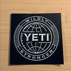 YETI Sticker